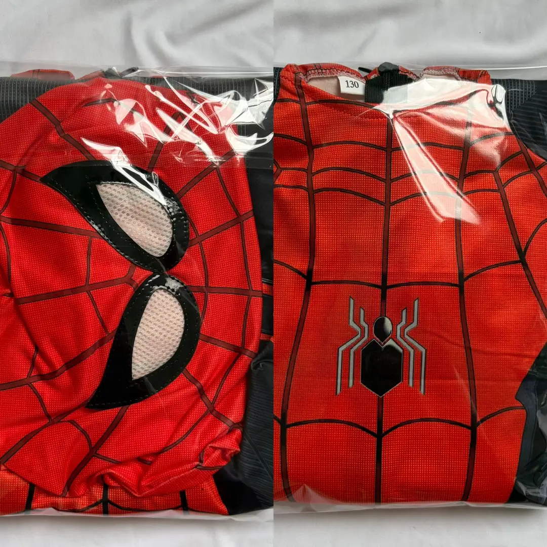 Spider-Man One-Piece Bodysuit Raimi: Into the Spider-Verse Adult Cosplay Costume Cross-Border Halloween Children's Miles — feature 16