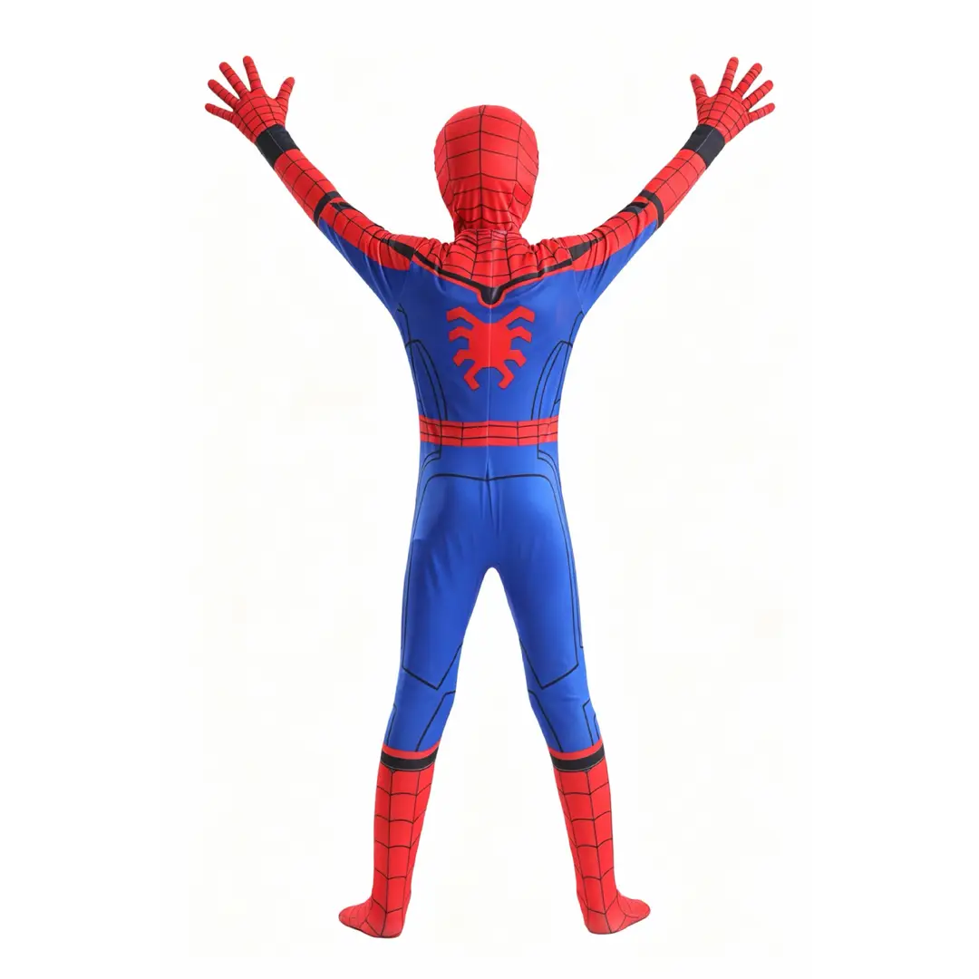Spider-Man One-Piece Bodysuit Raimi: Into the Spider-Verse Adult Cosplay Costume Cross-Border Halloween Children's Miles — feature 21