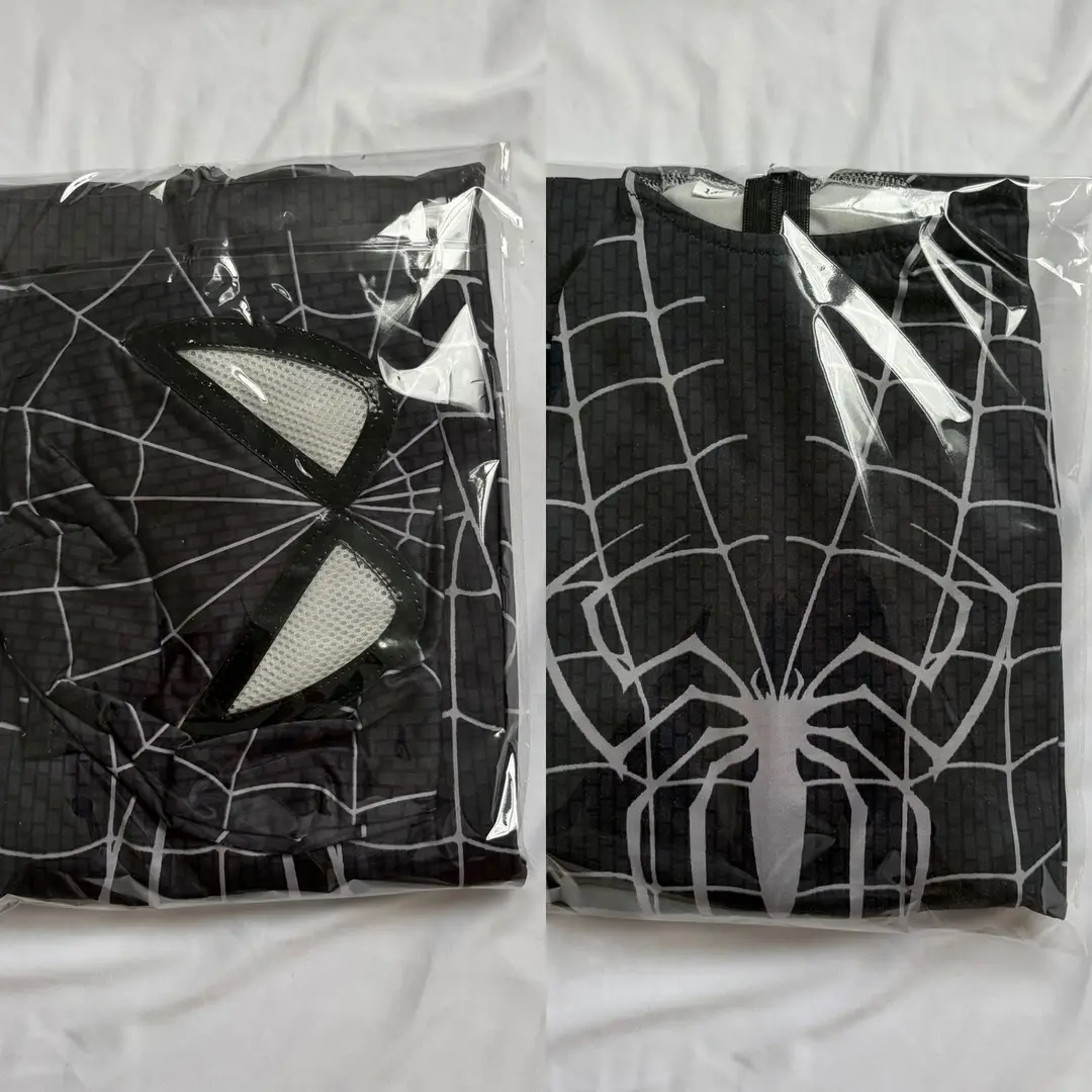 Spider-Man One-Piece Bodysuit Raimi: Into the Spider-Verse Adult Cosplay Costume Cross-Border Halloween Children's Miles — feature 29