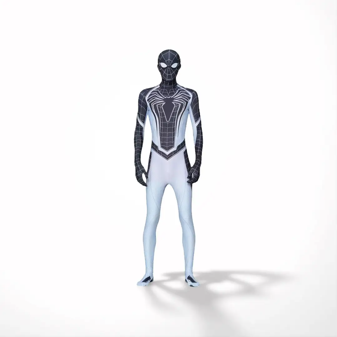 Spider-Man One-Piece Bodysuit Raimi: Into the Spider-Verse Adult Cosplay Costume Cross-Border Halloween Children's Miles — feature 31