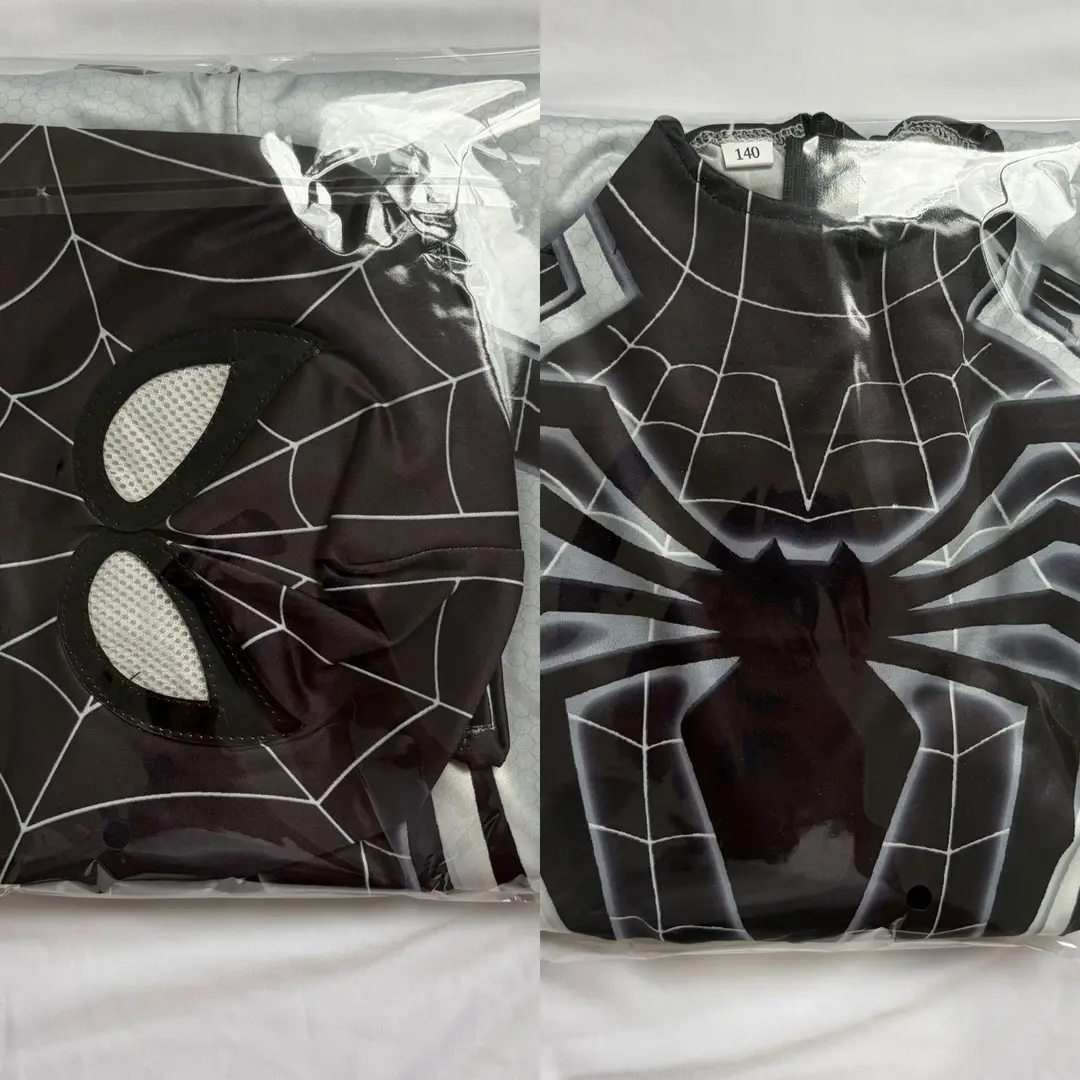 Spider-Man One-Piece Bodysuit Raimi: Into the Spider-Verse Adult Cosplay Costume Cross-Border Halloween Children's Miles — feature 33