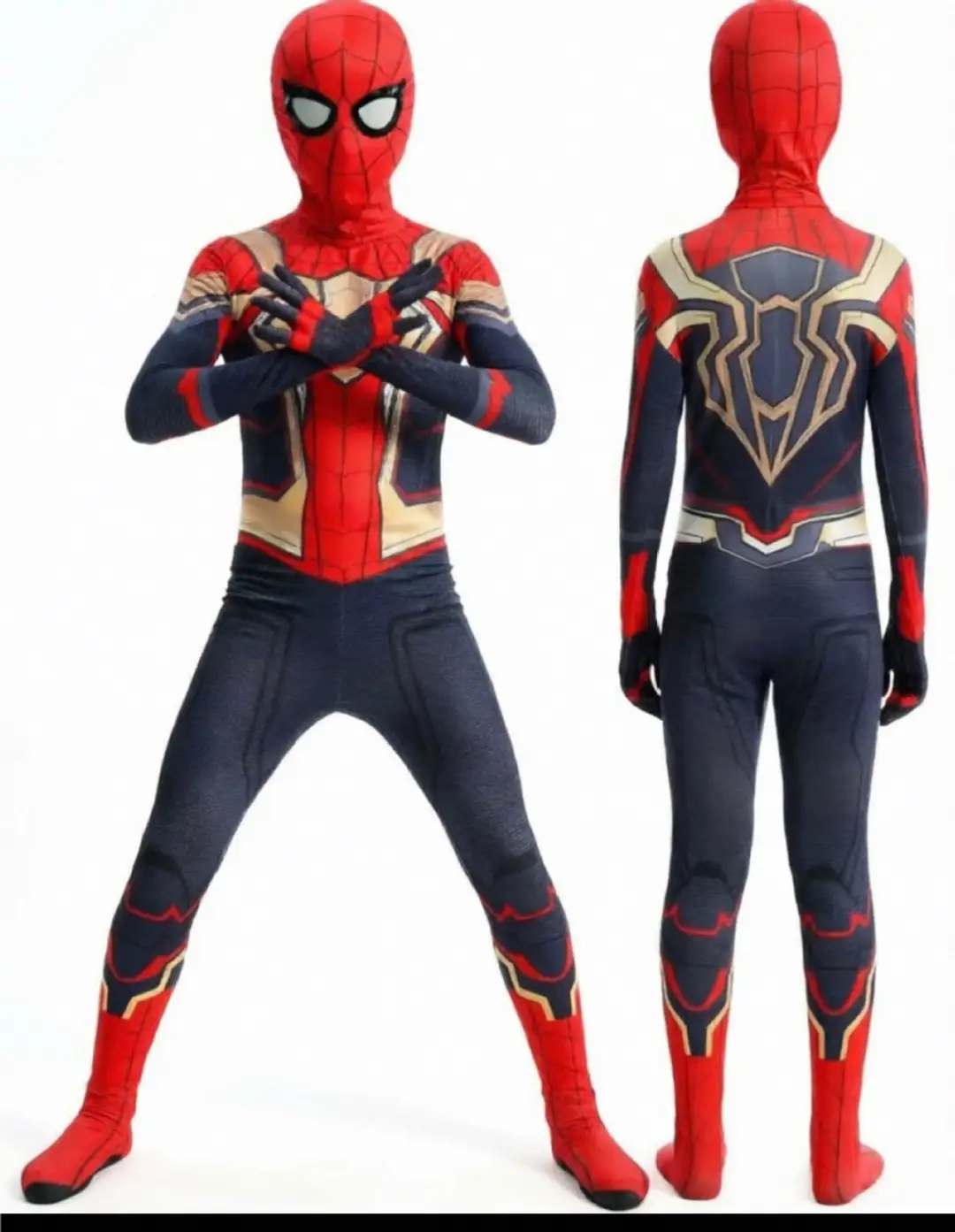 Spider-Man One-Piece Bodysuit Raimi: Into the Spider-Verse Adult Cosplay Costume Cross-Border Halloween Children's Miles — feature 35