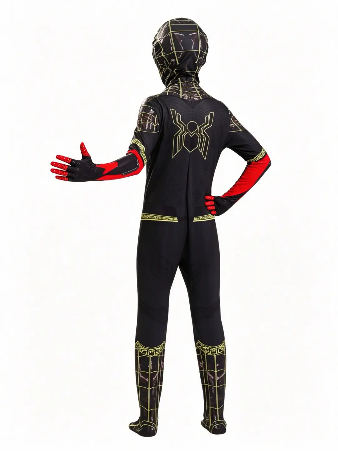 Spider-Man One-Piece Bodysuit Raimi: Into the Spider-Verse Adult Cosplay Costume Cross-Border Halloween Children's Miles — feature 38