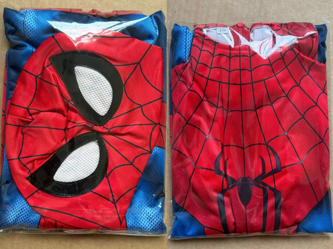 Spider-Man One-Piece Bodysuit Raimi: Into the Spider-Verse Adult Cosplay Costume Cross-Border Halloween Children's Miles — feature 43