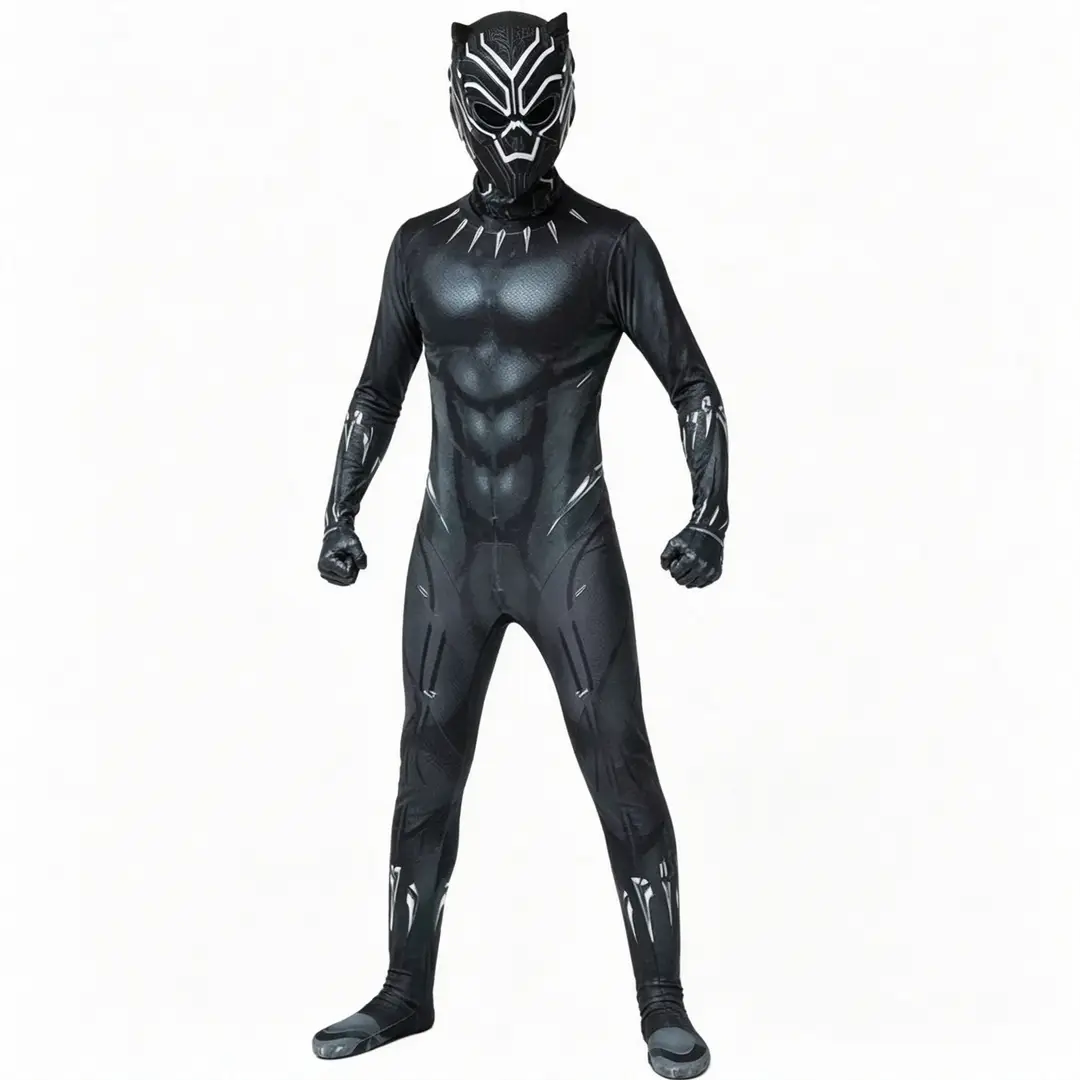 Spider-Man One-Piece Bodysuit Raimi: Into the Spider-Verse Adult Cosplay Costume Cross-Border Halloween Children's Miles — feature 44