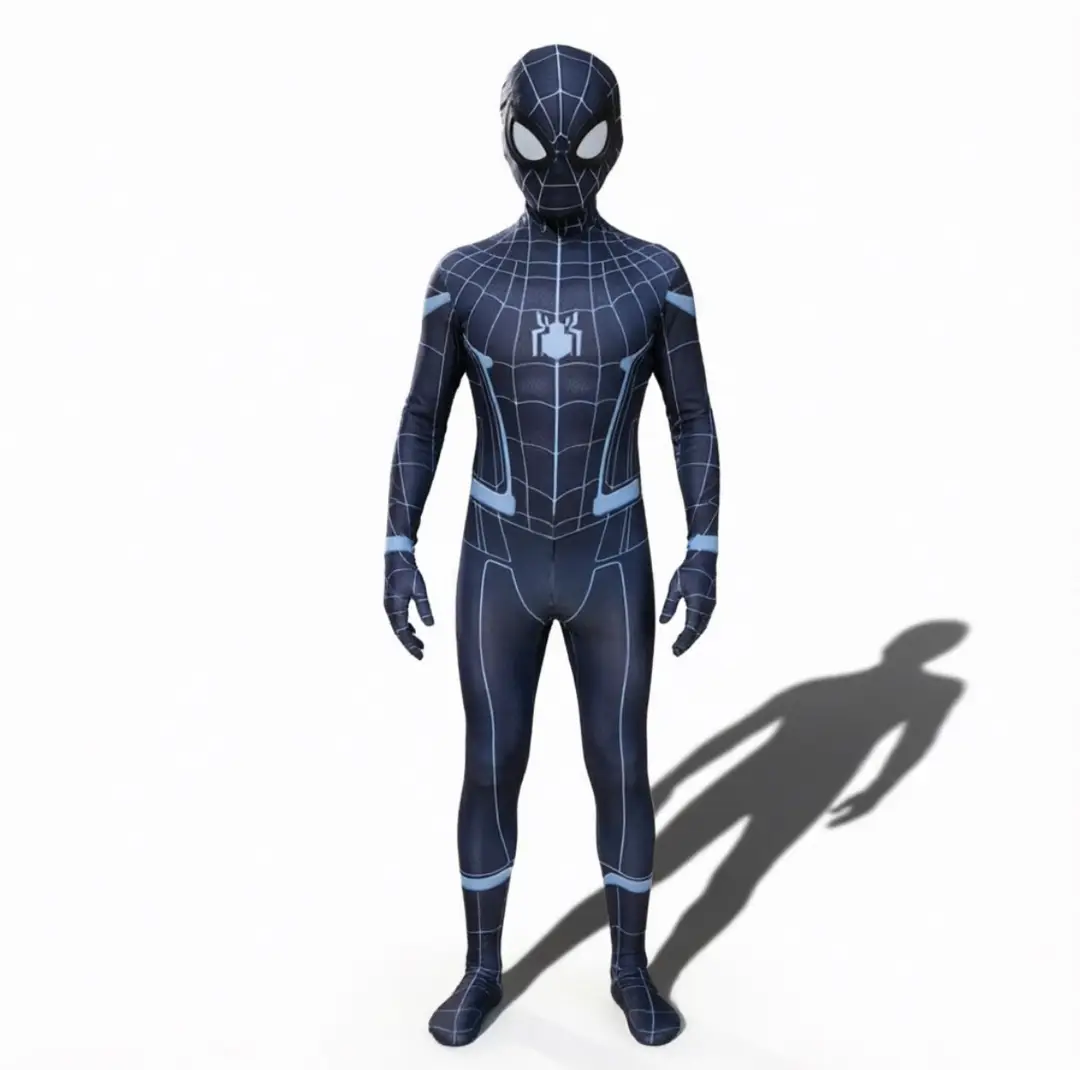 Spider-Man One-Piece Bodysuit Raimi: Into the Spider-Verse Adult Cosplay Costume Cross-Border Halloween Children's Miles