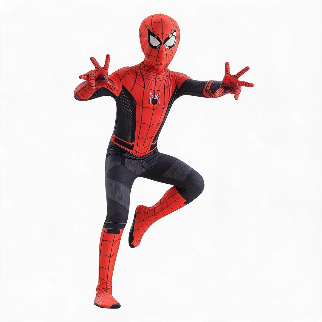 Spider-Man One-Piece Bodysuit Raimi: Into the Spider-Verse Adult Cosplay Costume Cross-Border Halloween Children's Miles