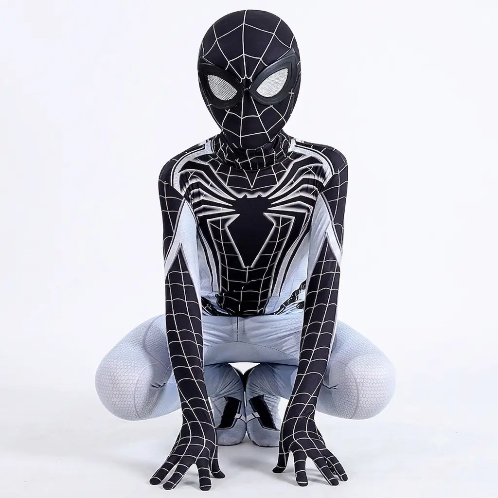 Spider-Man One-Piece Bodysuit Raimi: Into the Spider-Verse Adult Cosplay Costume Cross-Border Halloween Children's Miles