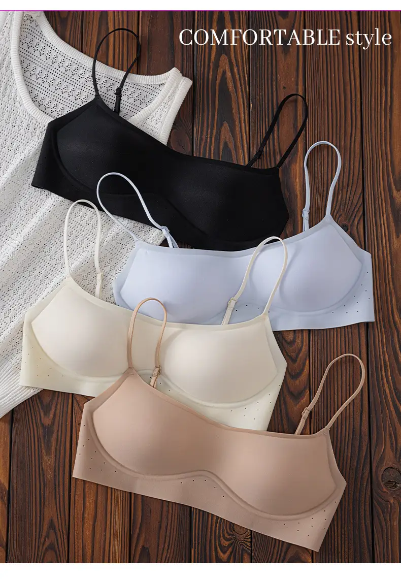 Invisible Seamless Foundation Liquid, Low-Neck Underwear, Thin Large U-Shaped Beautiful Back, Multi-Wear Style, Thin Shoulder Straps, Fixed Cup, Anti-Exposure Bra — feature 14