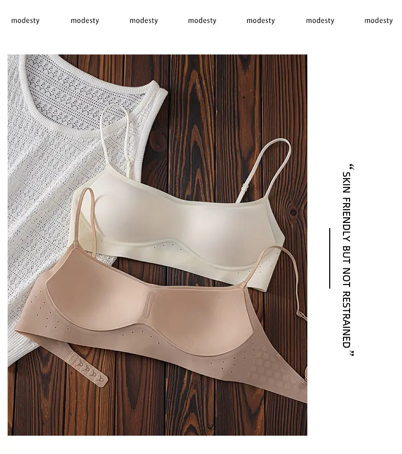 Invisible Seamless Foundation Liquid, Low-Neck Underwear, Thin Large U-Shaped Beautiful Back, Multi-Wear Style, Thin Shoulder Straps, Fixed Cup, Anti-Exposure Bra — feature 20