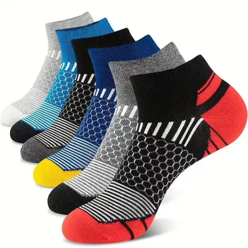 Dropshipping Men's and Women's Summer Anti-Odor and Sweat-Absorbent Socks, Black and Gray Thin Men's Cotton Socks