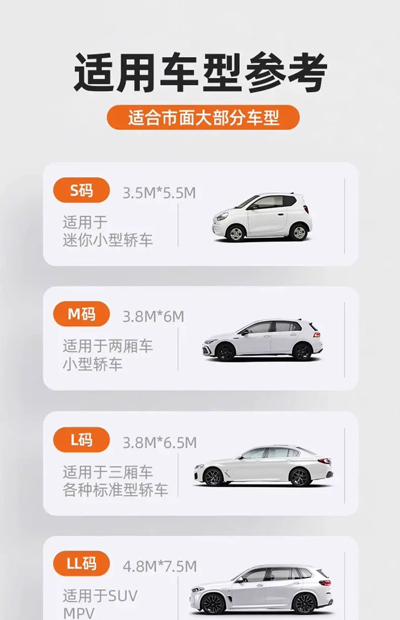 Disposable Car Cover, Sun Protection, Rainproof, Plastic Transparent Car Cover, Universal Simple Spray Paint Car Cover, Dust Cover — feature 12