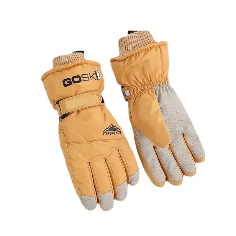 Winter Ski Gloves with Touch Screen and Water Repellent Features, Unisex, Suitable for Outdoor Cycling and Mountaineering, Anti-Slip, Cold-Proof, and Warm Gloves