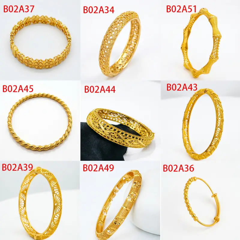 CADILO New Cross-Border Snap-Open Bracelet for Women, Fashionable Sand Gold Fashion Jewelry Wholesale Snap-Open Bracelet — feature 3