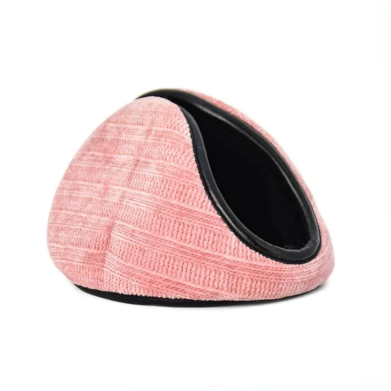 Qiqiaodou Men's Winter Warm Over-the-Head Earmuffs Plush Cold-Proof Ear Warmers Ear Protectors Wholesale from Manufacturer