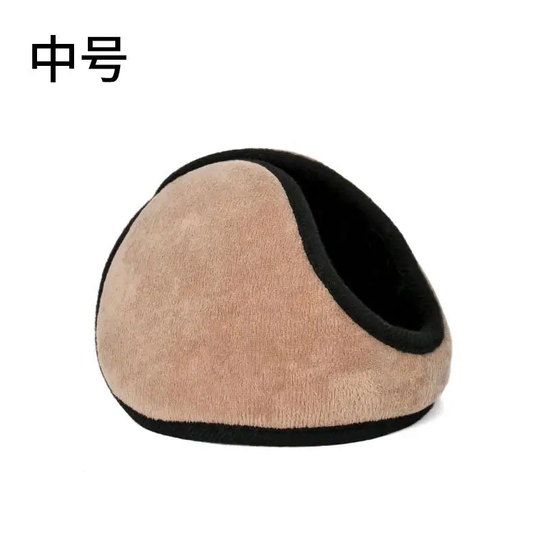 Qiqiaodou Men's Winter Warm Over-the-Head Earmuffs Plush Cold-Proof Ear Warmers Ear Protectors Wholesale from Manufacturer