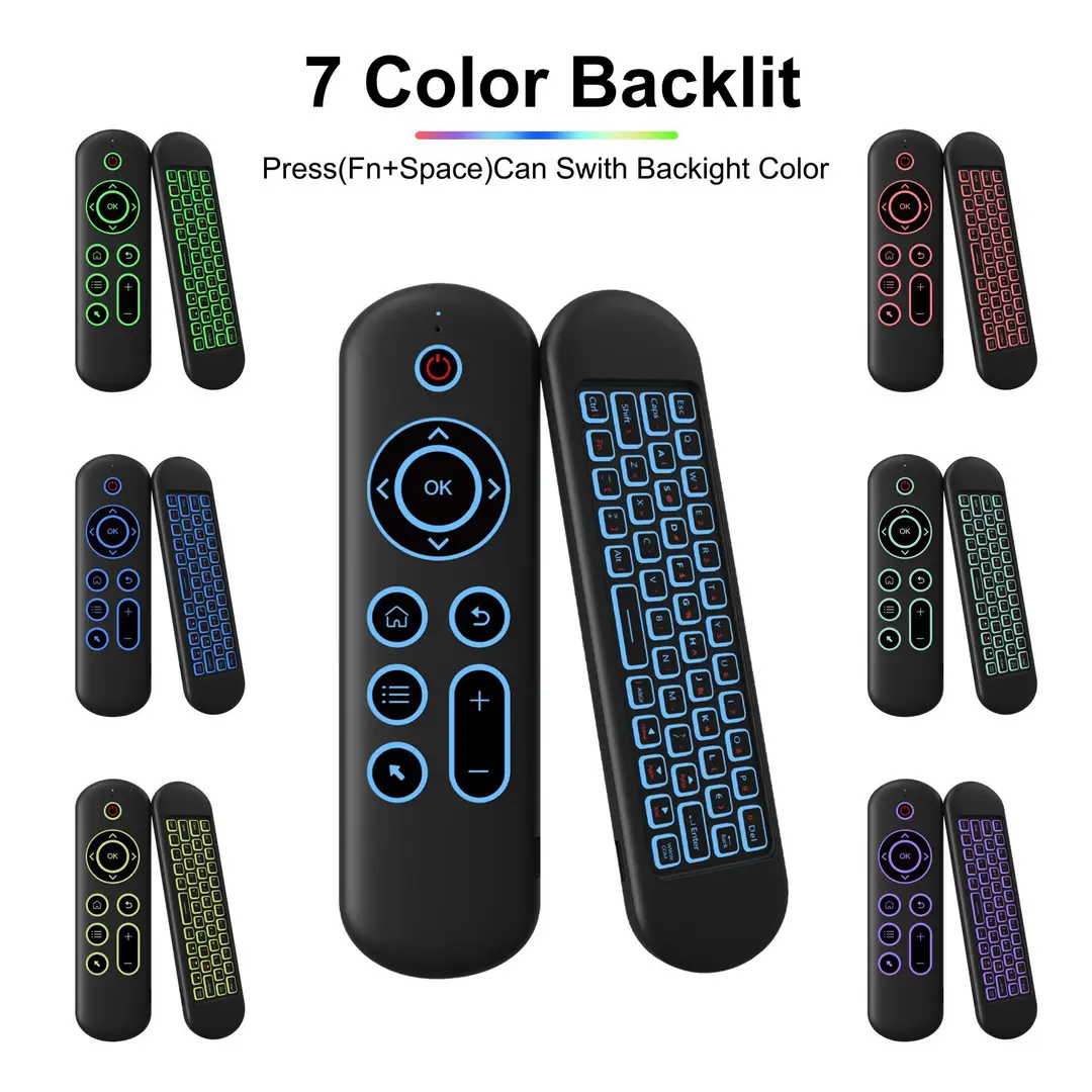 Cross-border M5 Air Mouse Remote Control Wireless Keyboard Mini Bluetooth Backlit Suitable for Smart TV Set-Top Boxes — feature 10