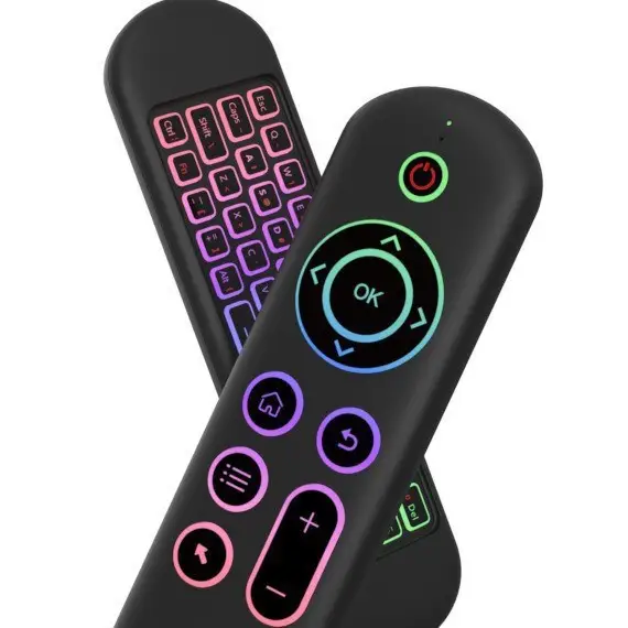 Cross-border M5 Air Mouse Remote Control Wireless Keyboard Mini Bluetooth Backlit Suitable for Smart TV Set-Top Boxes — feature 11