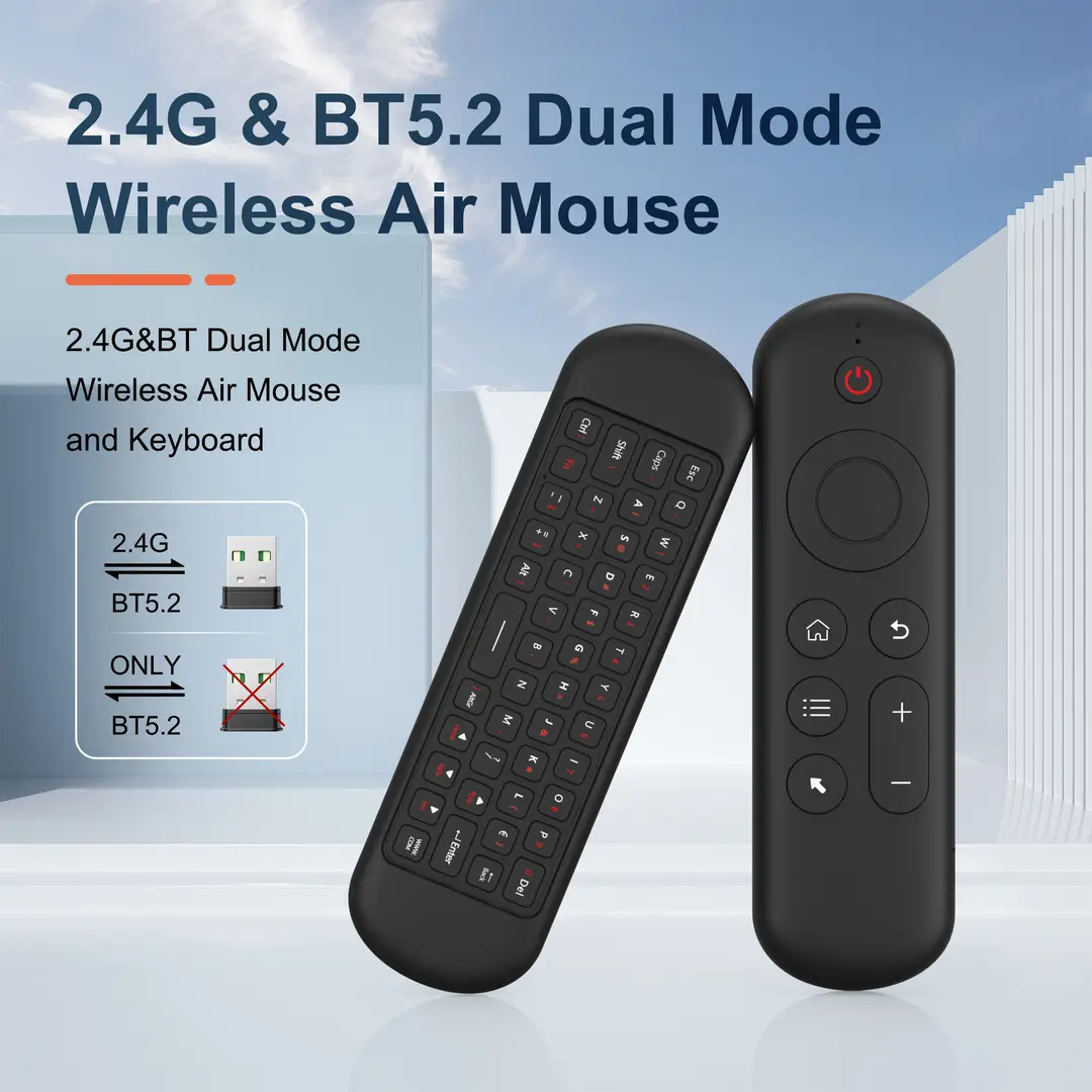 Cross-border M5 Air Mouse Remote Control Wireless Keyboard Mini Bluetooth Backlit Suitable for Smart TV Set-Top Boxes — feature 15