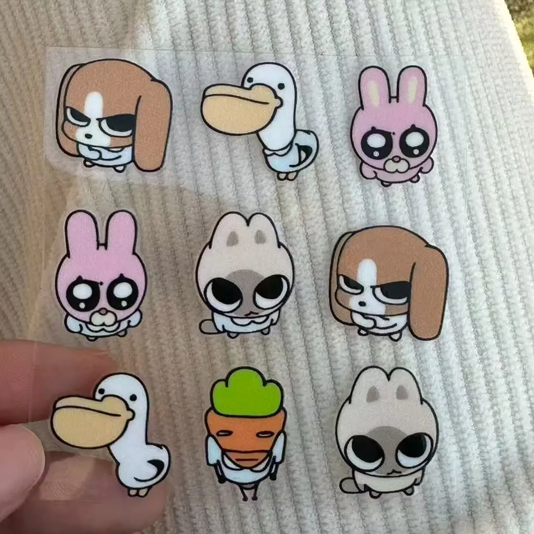 Siamese Chirupbi Geodong Transfer Stickers Cute 3D Stereo Headphone Camera Notebook Water Cup DIY Decoration - Image 4