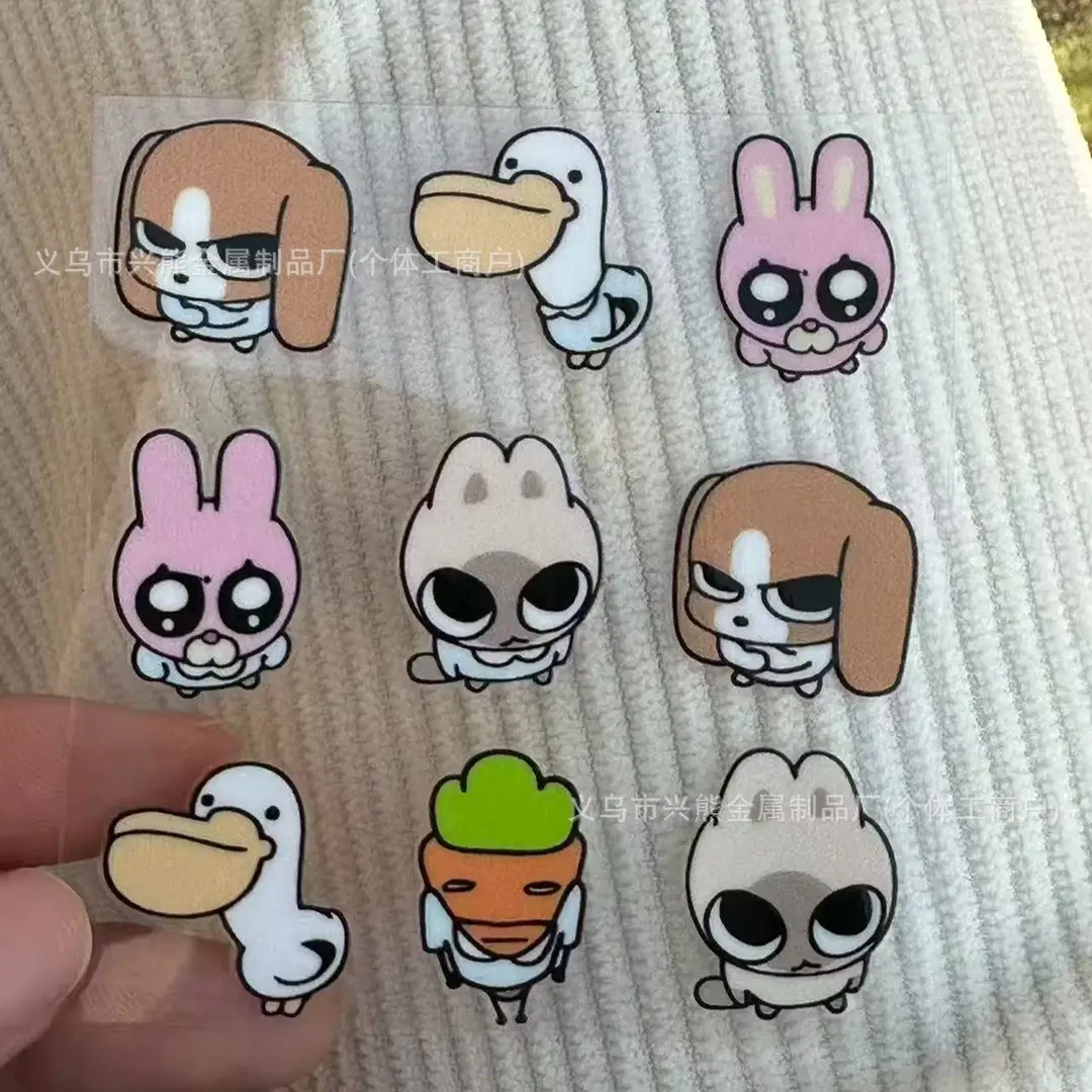 Siamese Chirupbi Geodong Transfer Stickers Cute 3D Stereo Headphone Camera Notebook Water Cup DIY Decoration — feature 3