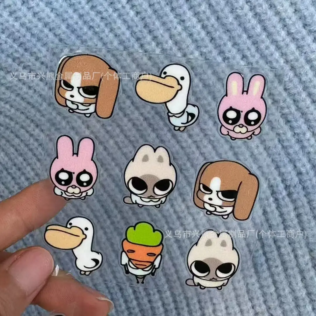 Siamese Chirupbi Geodong Transfer Stickers Cute 3D Stereo Headphone Camera Notebook Water Cup DIY Decoration — feature 4