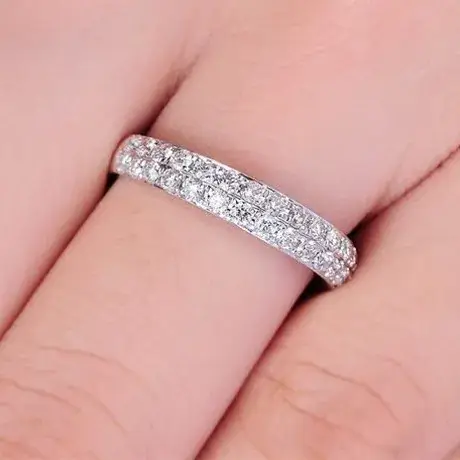 925 Silver Diamond Ring for Women - Image 3