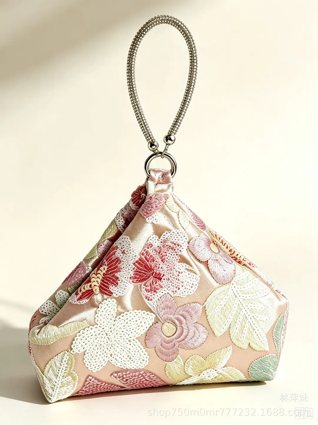 New Chinese-style embroidered bridesmaid bag, evening bag, chain handbag