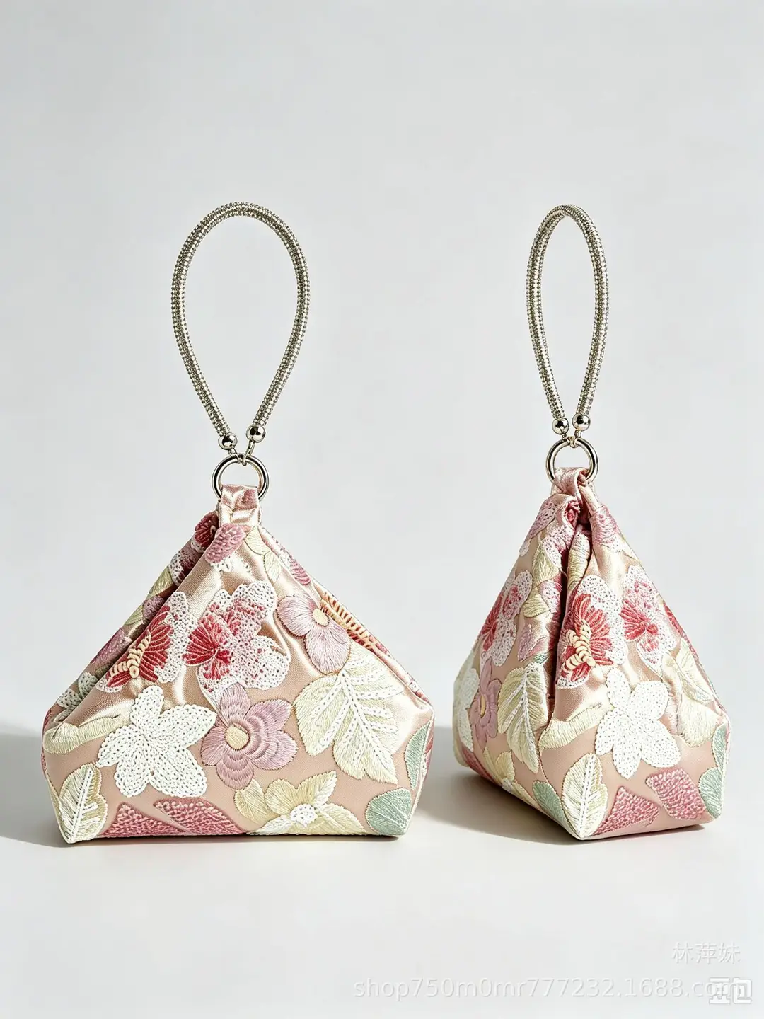 New Chinese-style embroidered bridesmaid bag, evening bag, chain handbag — feature 11