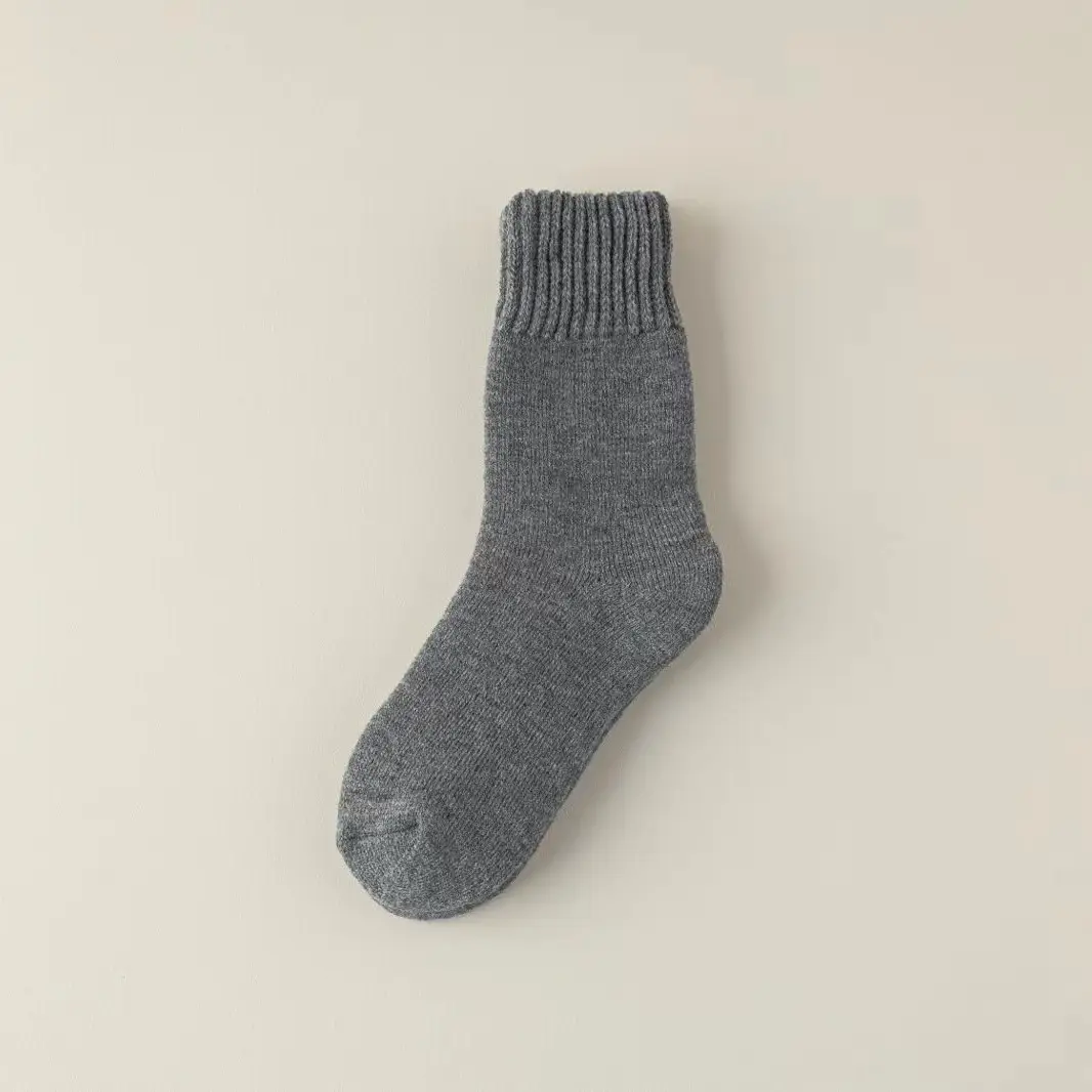 Zhuji Sleep Warm Winter Maternity Socks, Versatile Thick Long Socks for Women, Winter Thickened Fleece-Lined Cold-Resistant Mid-Calf Socks