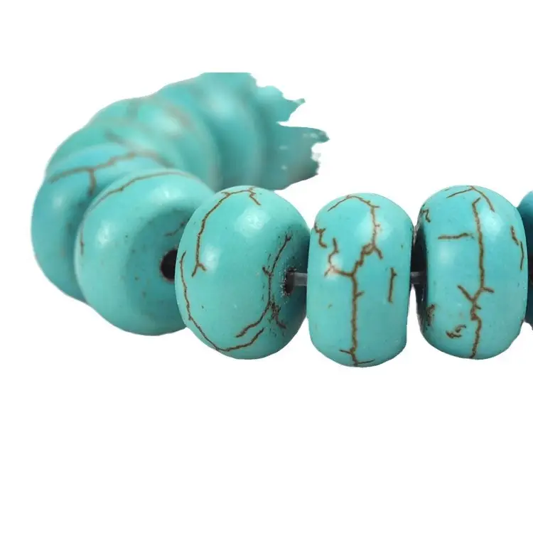 Blue Turquoise Loose Beads Jewelry Accessories DIY