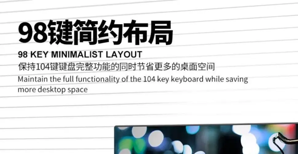 K2Pro Wired USB Keyboard for Laptop, Home Office, Desktop, Cute for Girls, Silent Typing, Factory — feature 25