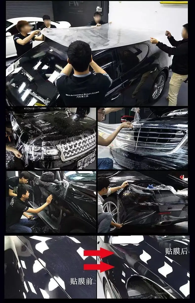 Imported TPU invisible car wrap film for electric vehicles, self-adhesive transparent protective film for motorcycle paint surface, suitable for Niu motorcycles — feature 9