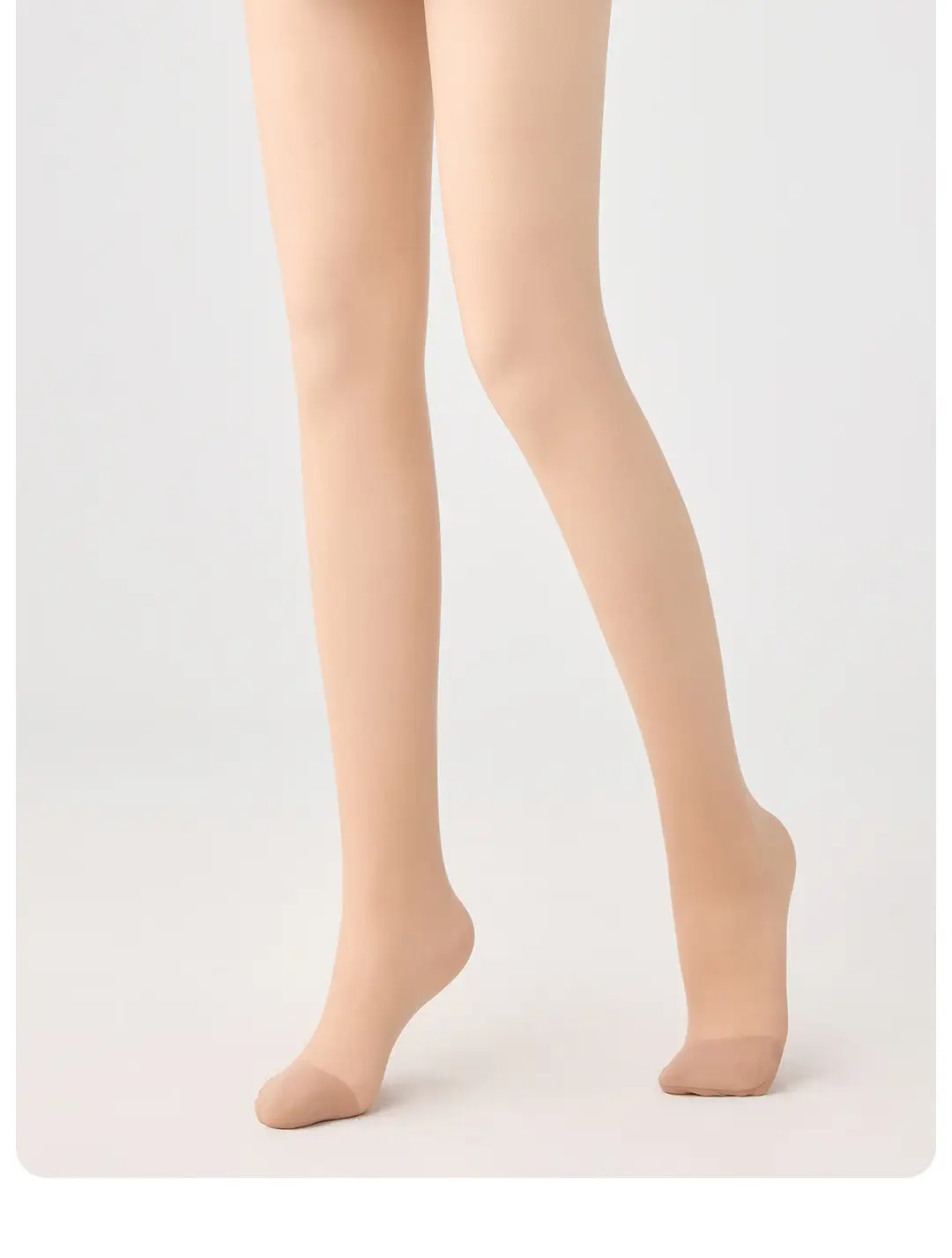 Kefei Women's Autumn and Winter Bare-Leg Effect Pantyhose, Natural Nude Feel, Fleece-Lined, Thick, Flesh-Colored, Double-Layered, Warm Leggings — feature 8