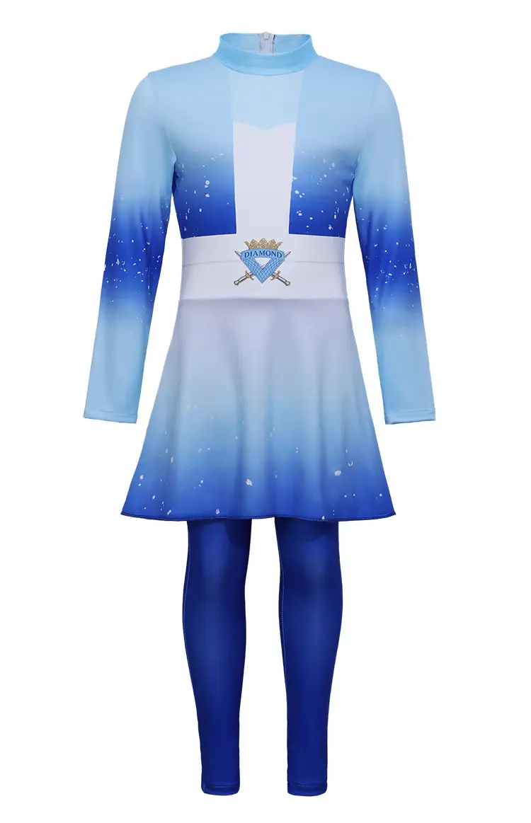 Amazon Descendants 5 Dark Wonderland Chloe Cosplay Costume Cinderella's Daughter Halloween Stage Performance Costume — feature 12