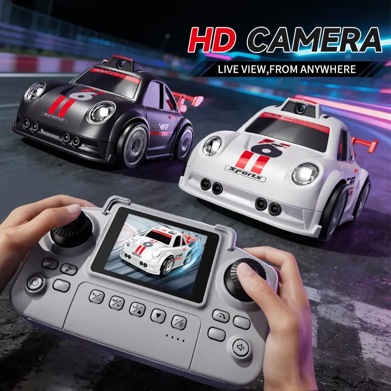 Cross-border C6 electric drift remote control car toy with camera, high-definition smart mini sensor four-wheel drive for children
