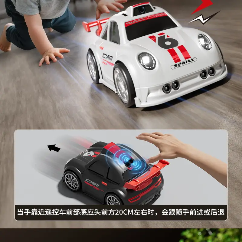 Cross-border C6 electric drift remote control car toy with camera, high-definition smart mini sensor four-wheel drive for children — feature 12