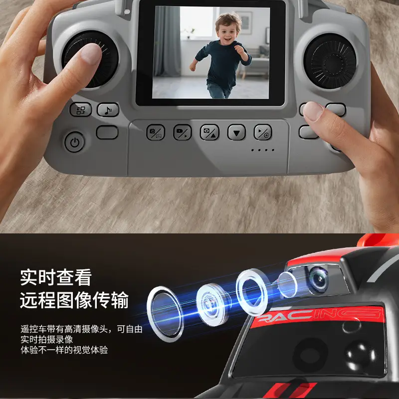 Cross-border C6 electric drift remote control car toy with camera, high-definition smart mini sensor four-wheel drive for children — feature 6