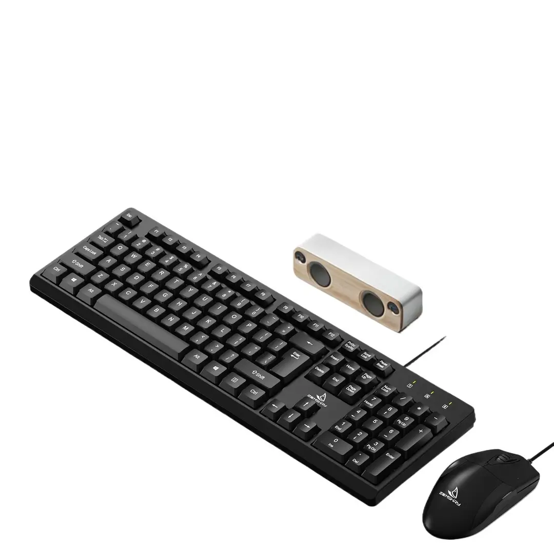 USB Wired Single Keyboard and Mouse Set for Business Office, Full-Key Layout, Suitable for Home Use, Laptop, and Desktop Computers - Image 8