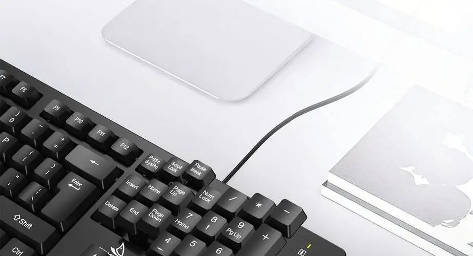 USB Wired Single Keyboard and Mouse Set for Business Office, Full-Key Layout, Suitable for Home Use, Laptop, and Desktop Computers — feature 14