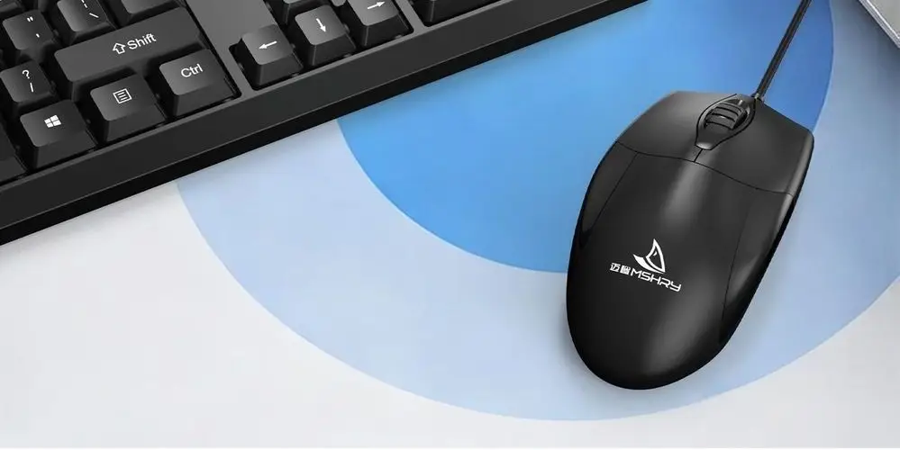 USB Wired Single Keyboard and Mouse Set for Business Office, Full-Key Layout, Suitable for Home Use, Laptop, and Desktop Computers — feature 21