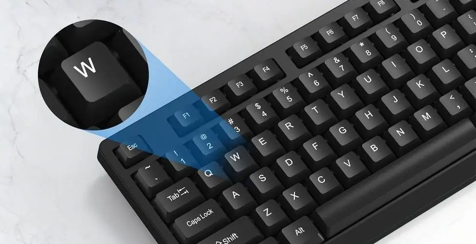 USB Wired Single Keyboard and Mouse Set for Business Office, Full-Key Layout, Suitable for Home Use, Laptop, and Desktop Computers — feature 32