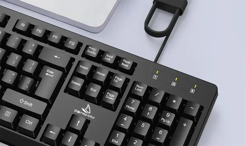 USB Wired Single Keyboard and Mouse Set for Business Office, Full-Key Layout, Suitable for Home Use, Laptop, and Desktop Computers — feature 36