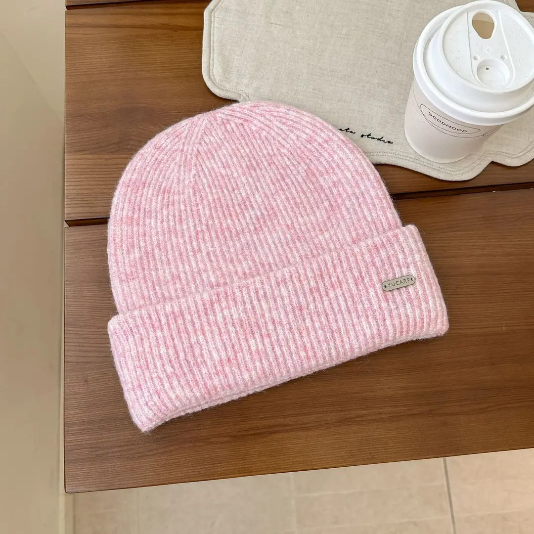 2026 New Wool Blend Knitted Hat, Scarf, and Gloves Three-Piece Set for Men and Women, Winter Warmth and Cold Protection, Touchscreen Compatible