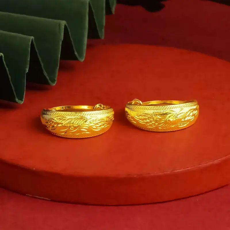 Vietnamese gold-plated trendy earring collection for women, new tassel stud earrings and drop earrings, fashion series, slow fading