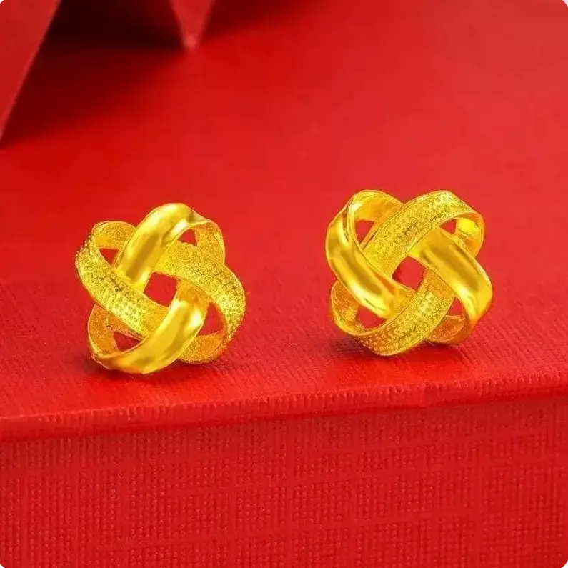 Vietnamese gold-plated trendy earring collection for women, new tassel stud earrings and drop earrings, fashion series, slow fading