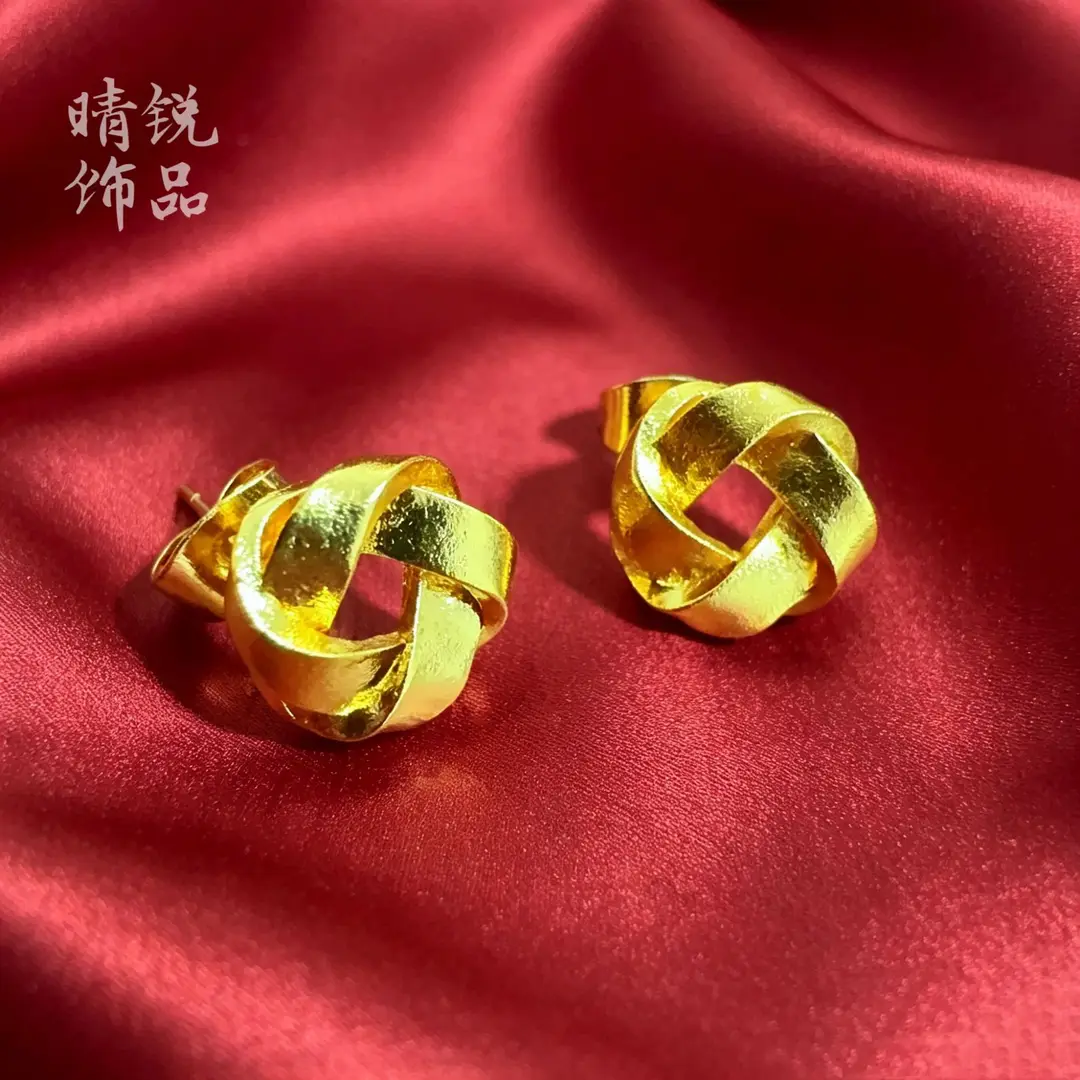 Vietnamese gold-plated trendy earring collection for women, new tassel stud earrings and drop earrings, fashion series, slow fading