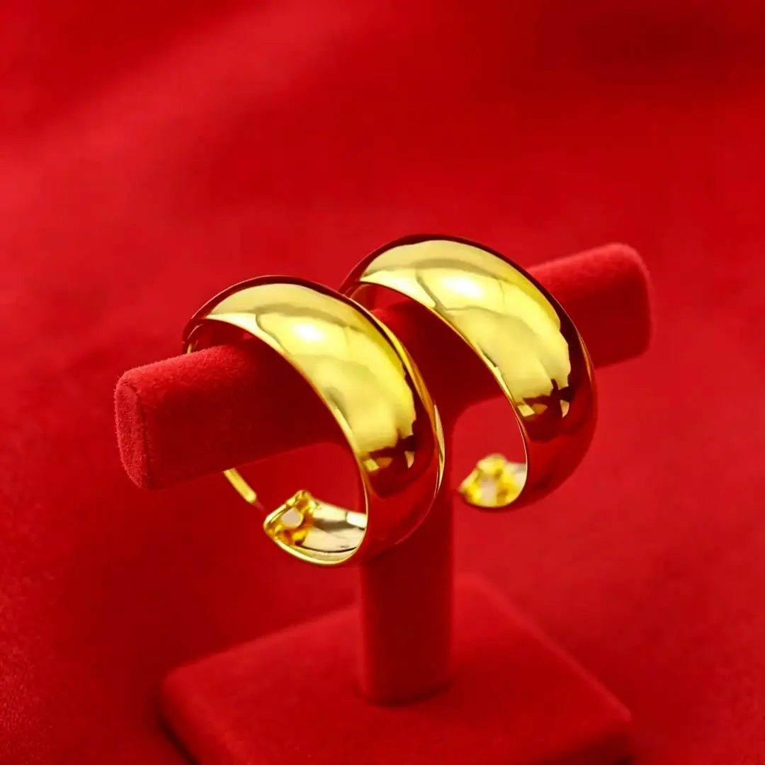 Vietnamese gold-plated trendy earring collection for women, new tassel stud earrings and drop earrings, fashion series, slow fading