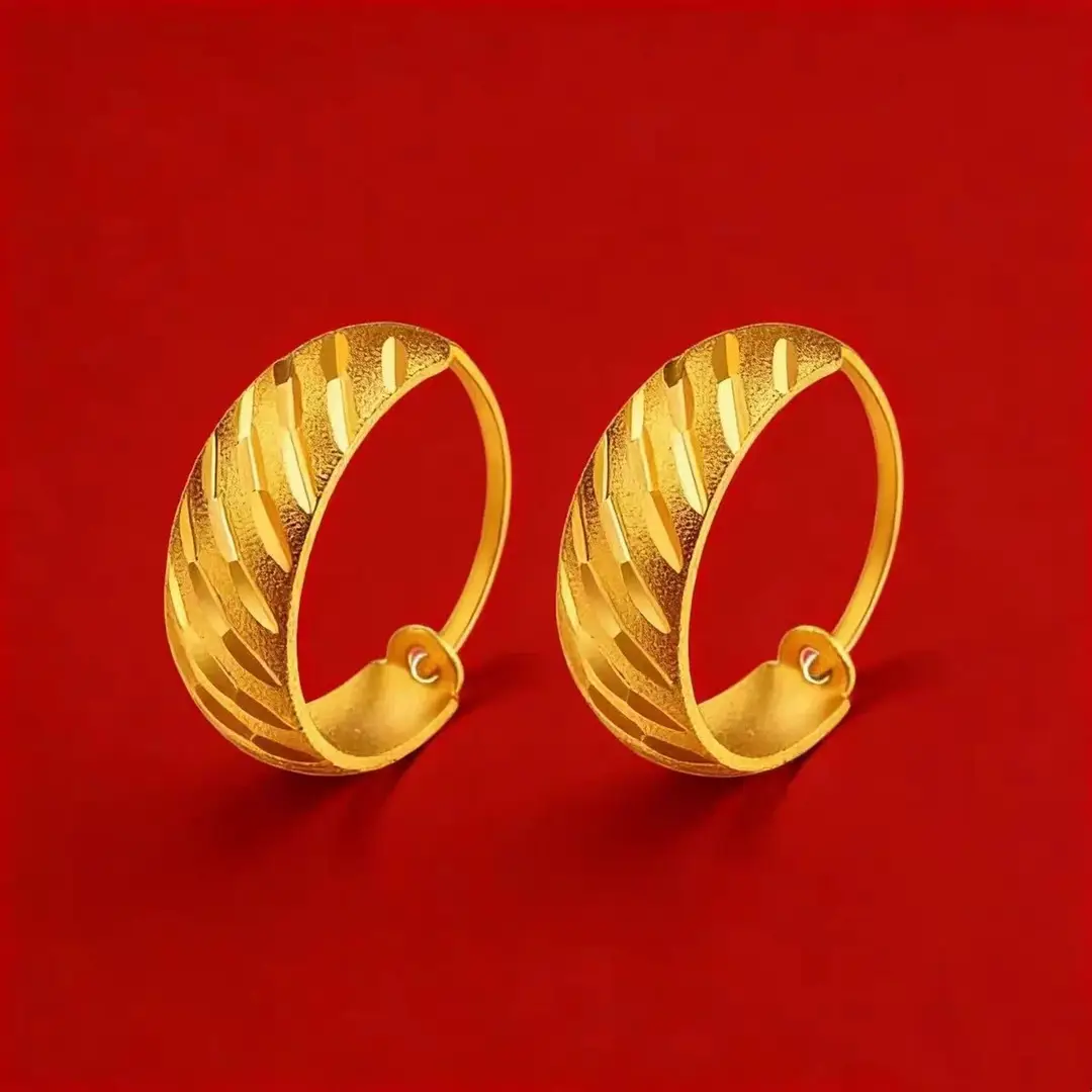 Vietnamese gold-plated trendy earring collection for women, new tassel stud earrings and drop earrings, fashion series, slow fading