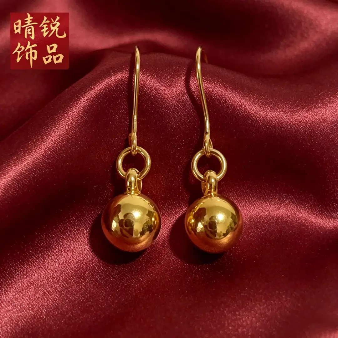 Vietnamese gold-plated trendy earring collection for women, new tassel stud earrings and drop earrings, fashion series, slow fading